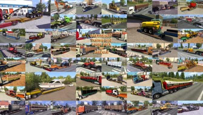 Pack Cargas e Reboques Pesados v11.6 – ETS2 1.47