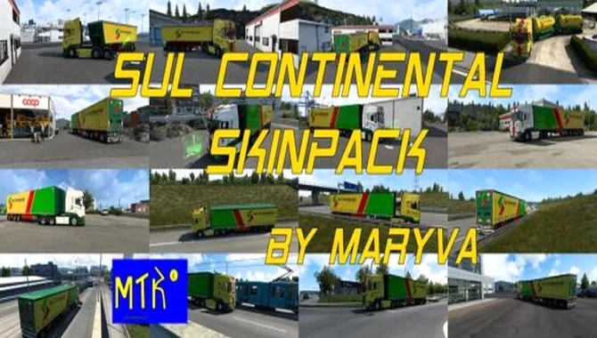 Skin Sul Continental v1.0 – ETS2 1.47