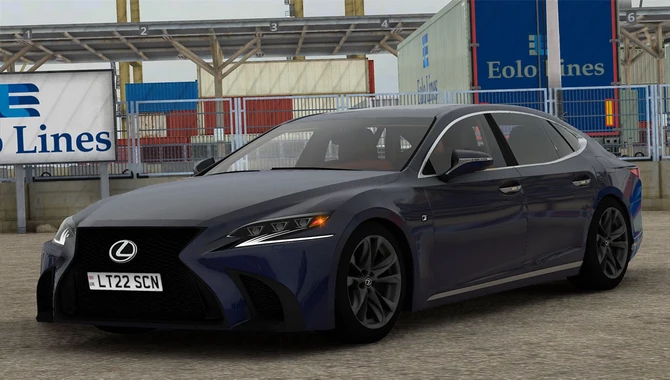 Lexus LS 500 F-Sport 2018 v1.0 – ETS2 1.47