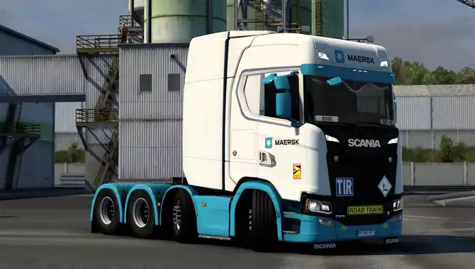 Skin Maersk Scania S 2016 v1.0 – ETS2 1.47