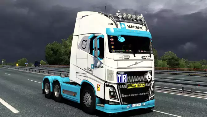 Skin Maersk Volvo FH 2012 v1.0 – ETS2 1.47