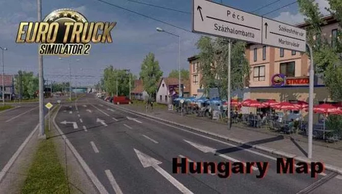 Mapa da Hungria v0.9.30 – ETS2 1.48