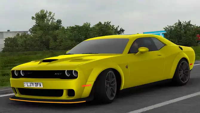 Dodge Challenger SRT Hellcat v1.4 – ETS2 1.48