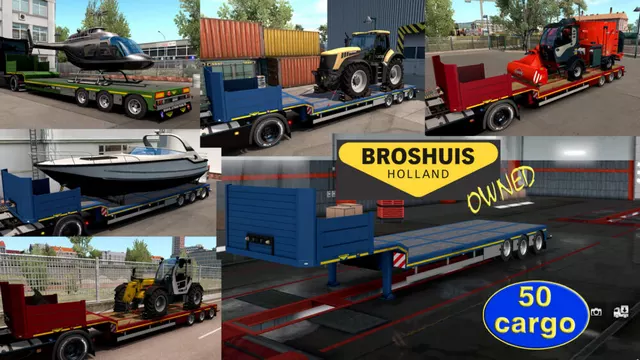 Reboque Broshuis v1.2.15 – ETS2 1.48