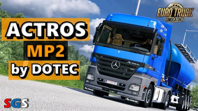 Mercedes-Benz Actros MP2 v1.6.7.1 por Dotec – ETS2 1.49