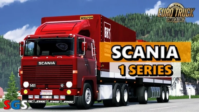 Scania 1 Series + Reboque Tandem v2.3.1 – ETS2 1.49